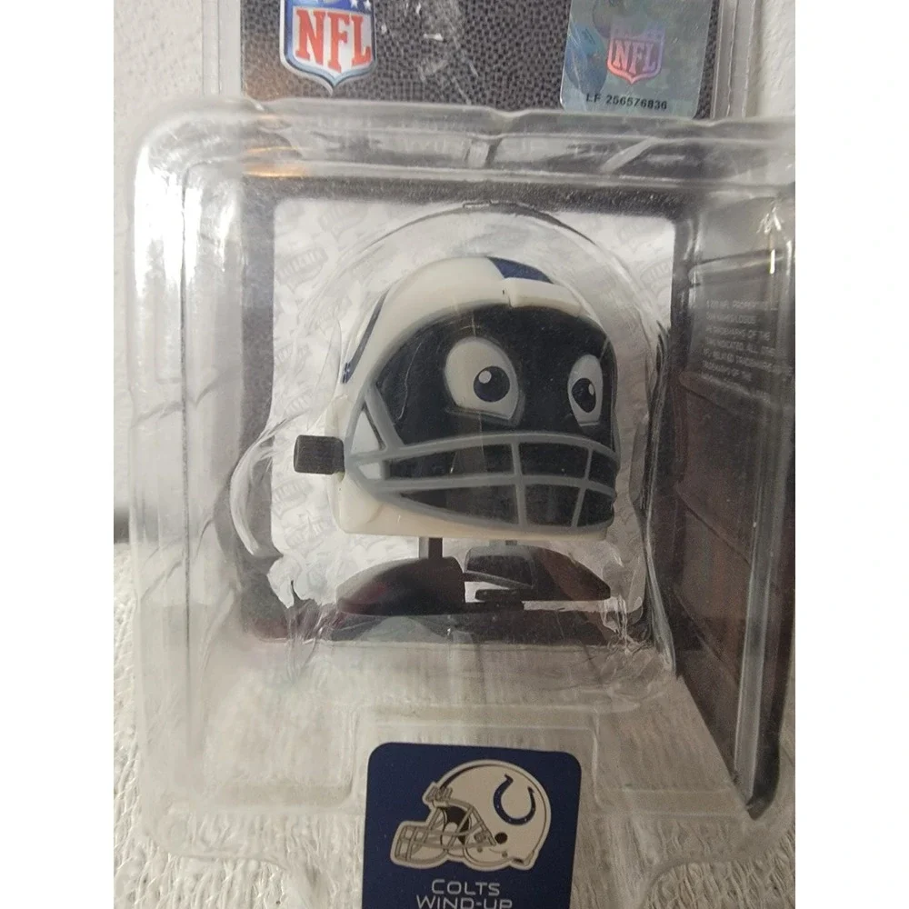Indianapolis Colts Wind-Up Toy Helmet Bleacher Creatures NFL Sealed NIP 2011